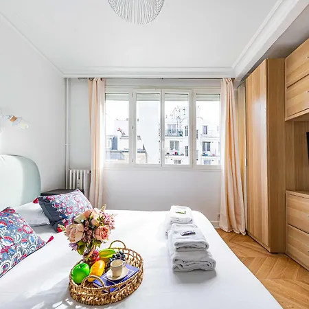 Cozy Apartment-1br-4p- Trocadero - Eiffel Tower * Paryż
